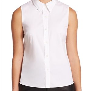 ALC white cotton shirt